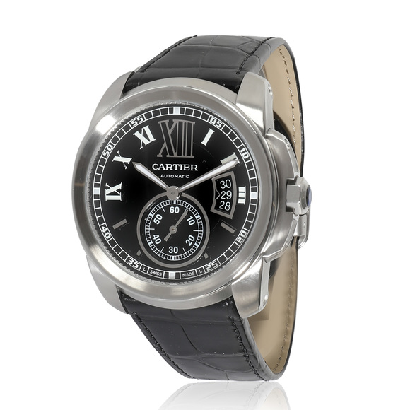 Cartier Other - Cartier Calibre de Cartier W7100014 Men's Watch in  Stainless Steel